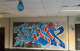 TraXX graffiti